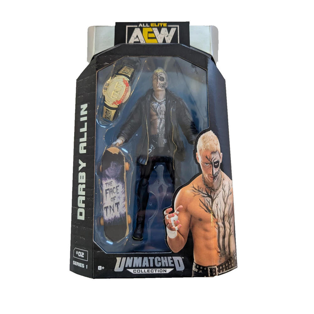 Jazwares AEW Unmatched Series 1 #02 Darby Allin Action Figure NIB